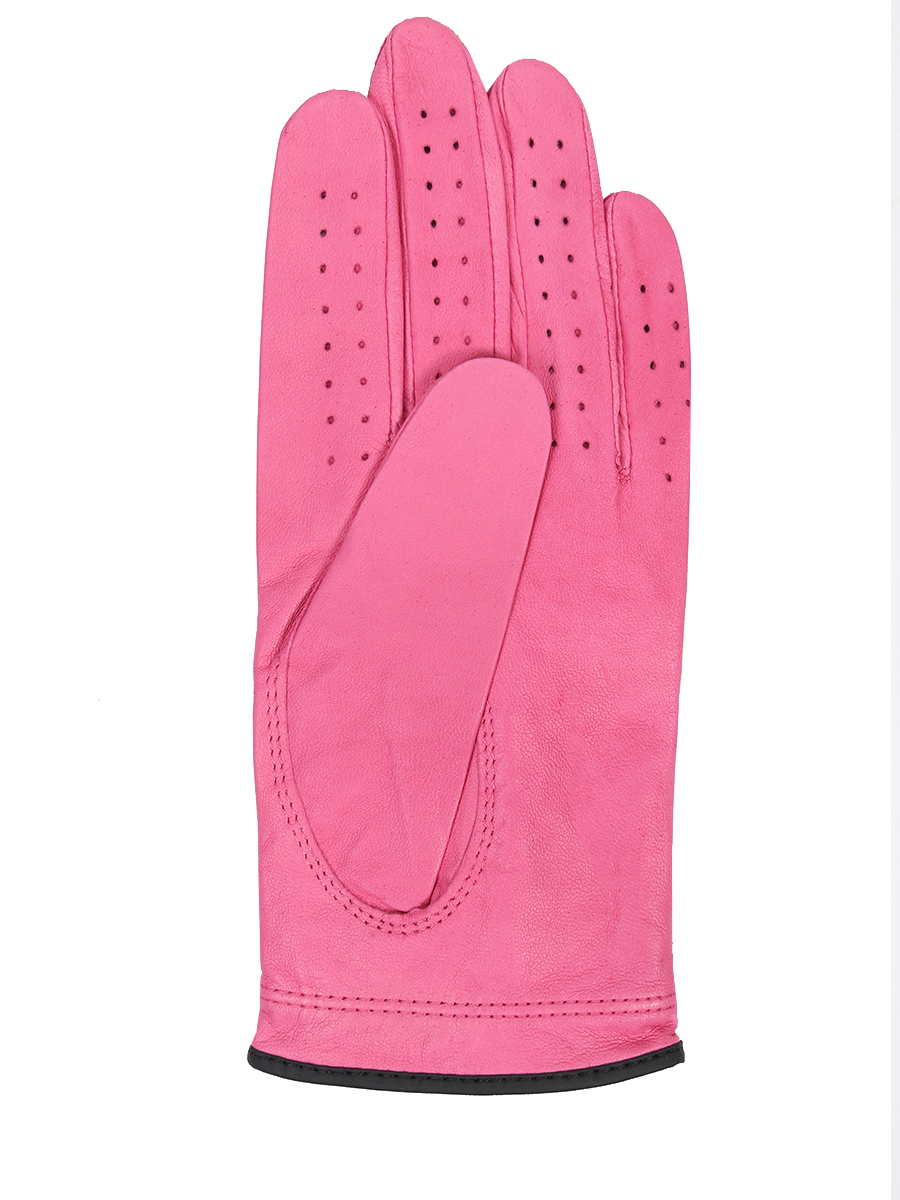 Перчатка кожаная для гольфа GFORE G4LC0G01 BLSSM, размер S, цвет розовый - фото 2